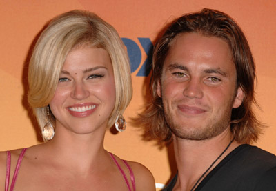 Adrianne Palicki and Taylor Kitsch