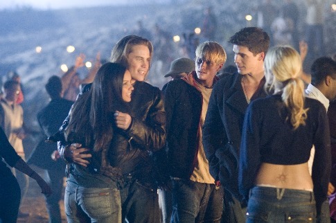 Still of Jonathan Wenk, Laura Ramsey, Steven Strait, Toby Hemingway and Taylor Kitsch in The Covenant (2006)