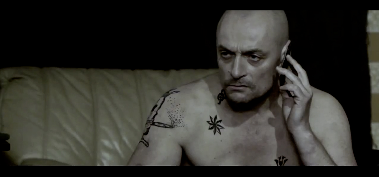 Delski from Hackney's Finest - The Movie. Horrible Russian villain!!