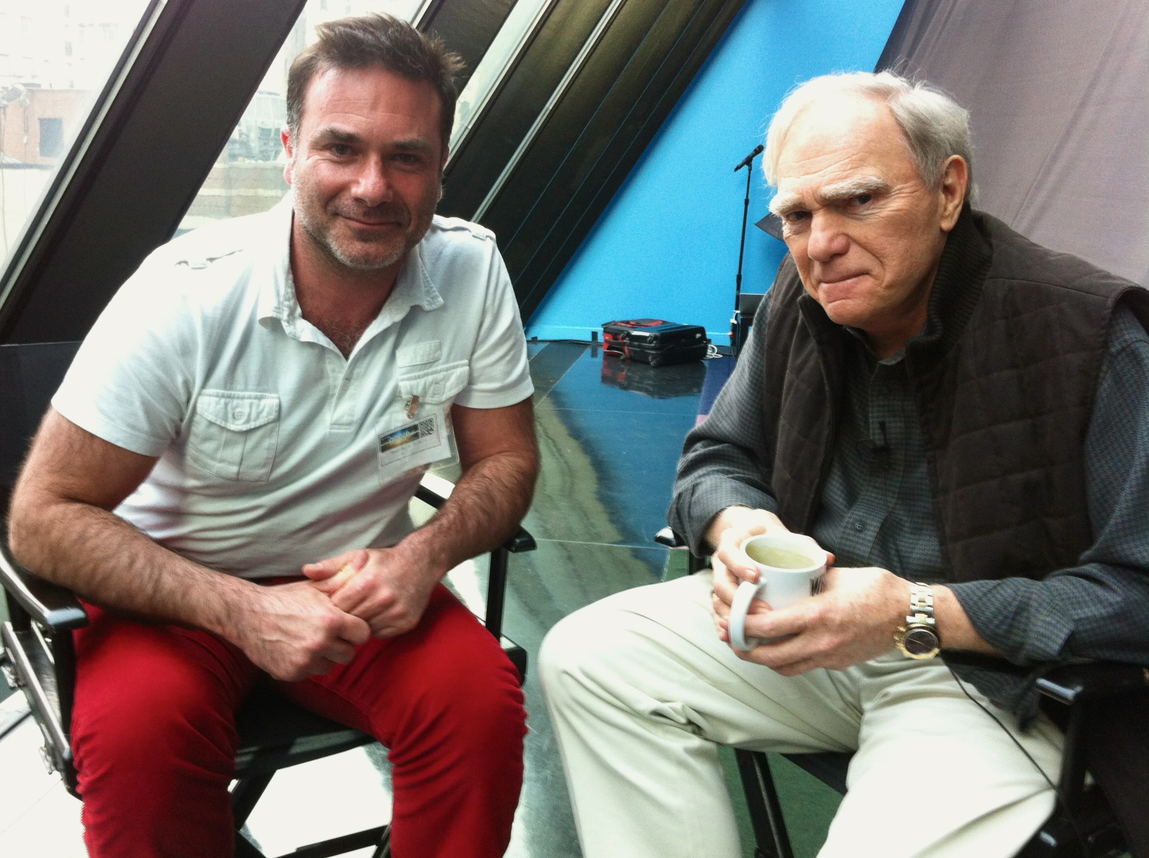 Marcelo Bukin with screenwriting guru Robert McKee