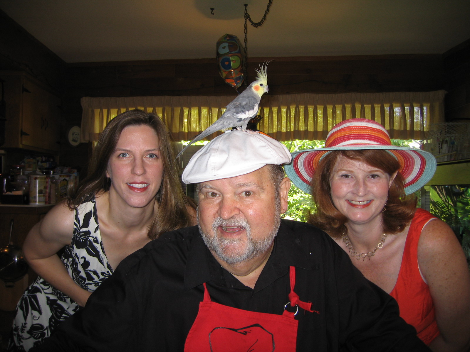 Darlena Roberts, Dom DeLuise and Sherry Hackney Cade on set for MY UNCLE HECTOR (2008).