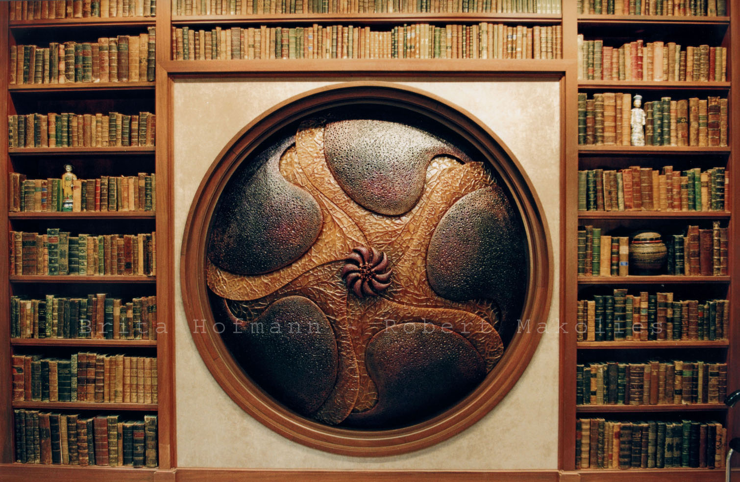 Aeon Flux - Door Library - modeled in clay