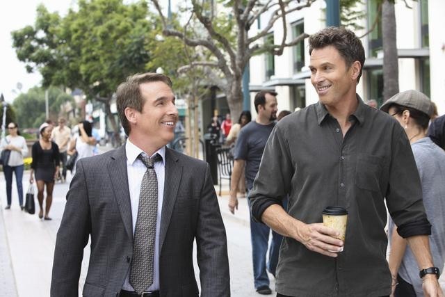 Still of Brian Benben and Tim Daly in Private Practice (2007)