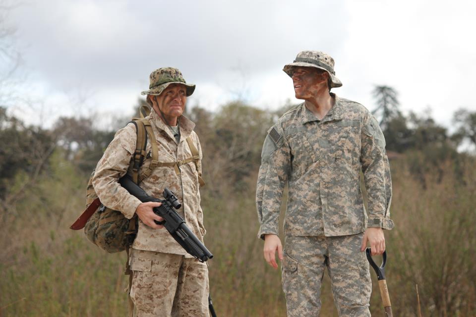 On the set of Always Faithful. Michael Dean, Nick Schroeder.