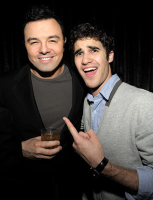 Seth MacFarlane and Darren Criss