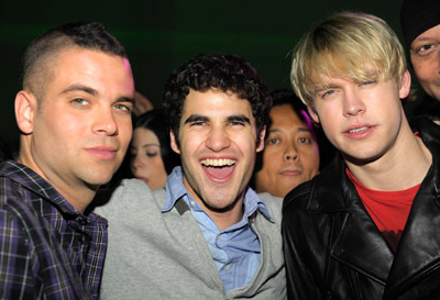 Mark Salling, Darren Criss and Chord Overstreet