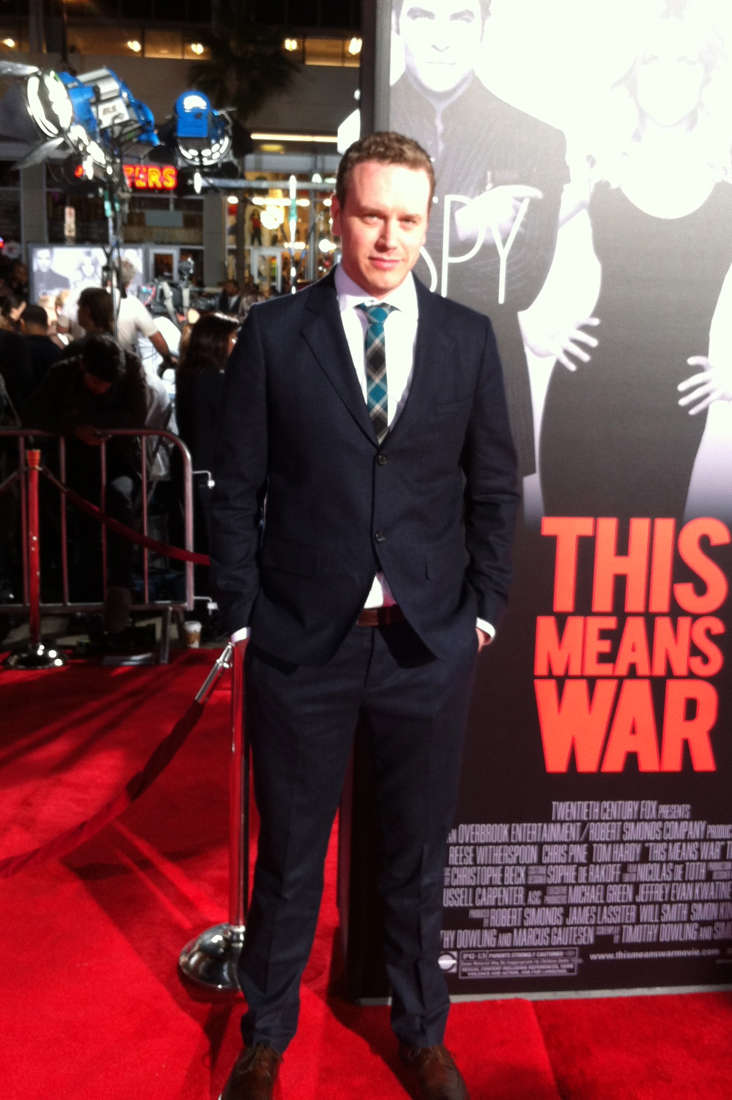 Kevin O'Grady at event of This Means War