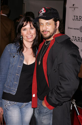 Joseph D. Reitman and Annie Duke at event of Jarhead (2005)