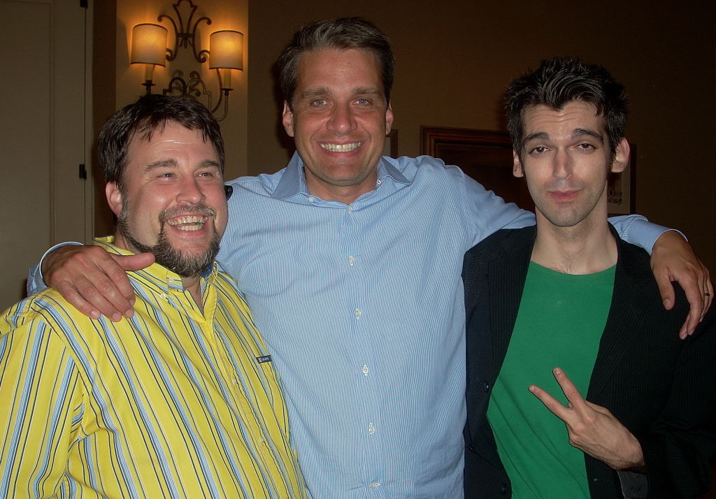 Evan King with actor Don Worley & Producer Brett Cimo at WorldFest 2010