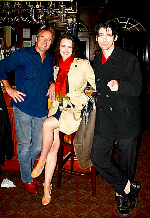 Actors Scott Pitney, Erin Reed, & Evan King from the web series 