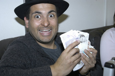 Only happy when the cash comes in.......