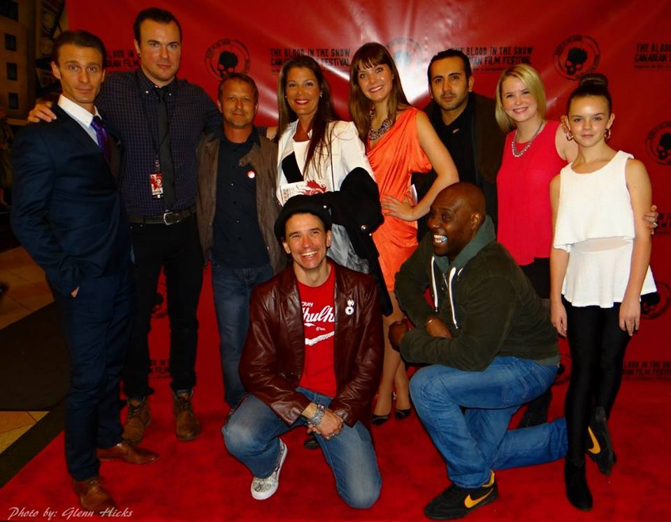 cast and crew of Kingdom Come at North American Premeiere - Blood In The Snow 2014, Toronto