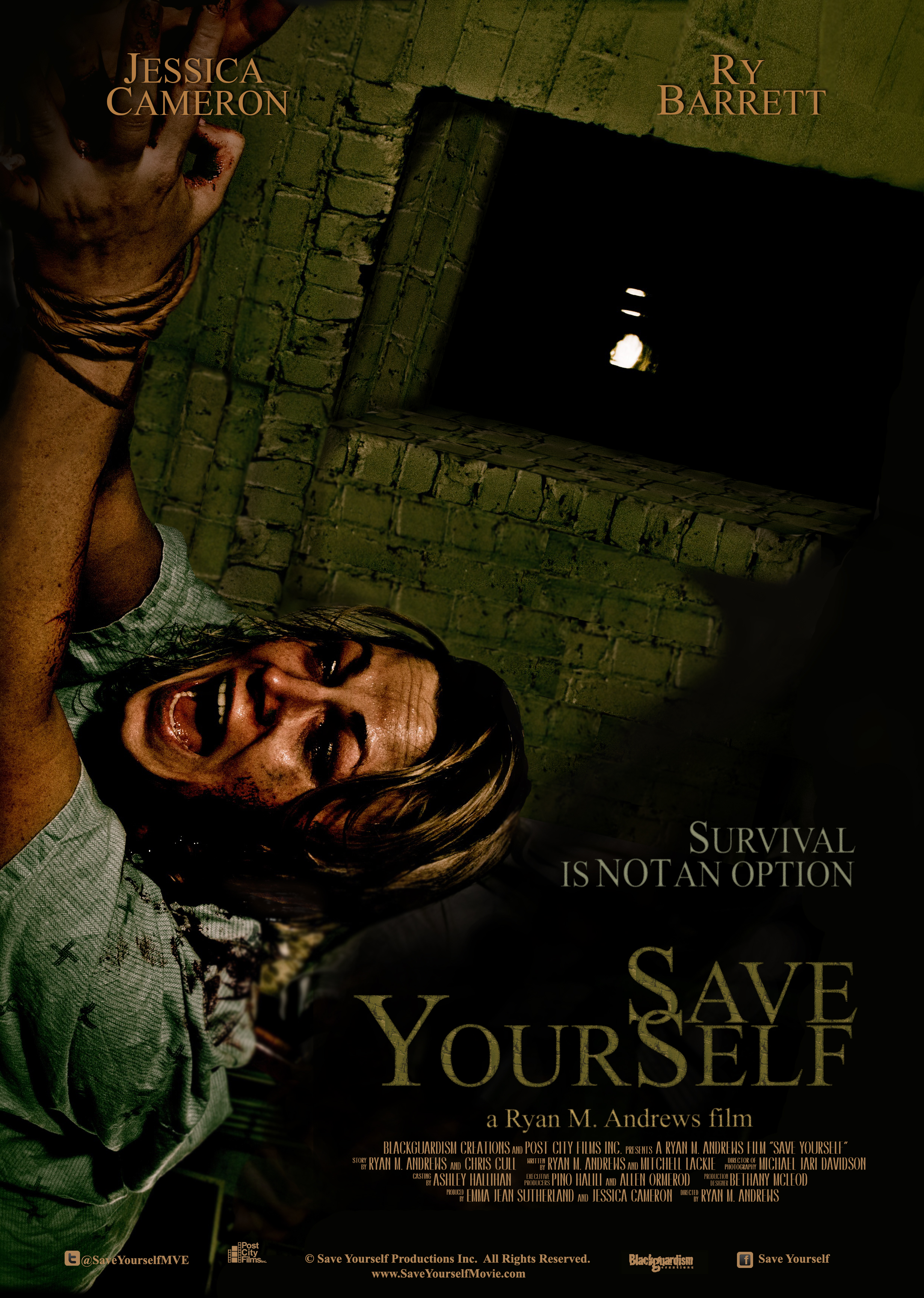 SAVE YOURSELF poster