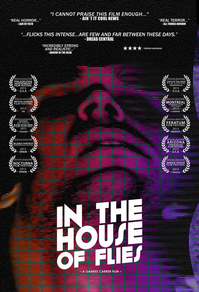 IN THE HOUSE OF FLIES theatrical/DVD release poster