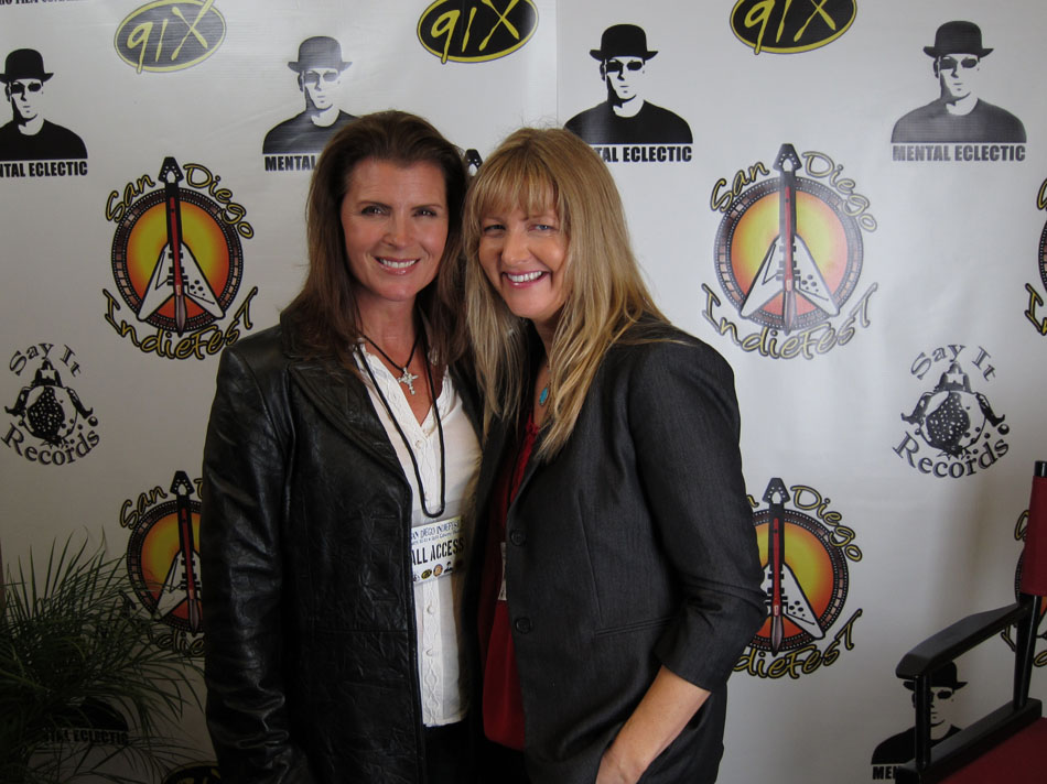 Kimberlin Brown, MaryLee Herrmann; San Diego IndieFest 7, 2011