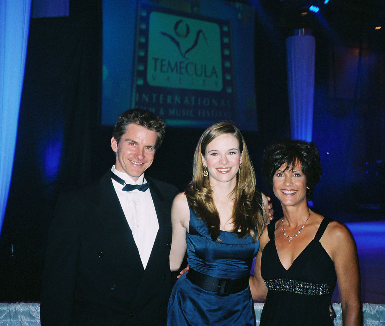 Temecula Valley International Film Festival Gala Awards(September 16, 2007) Gerald Hopkins, Danielle Panabaker, Debra Hopkins