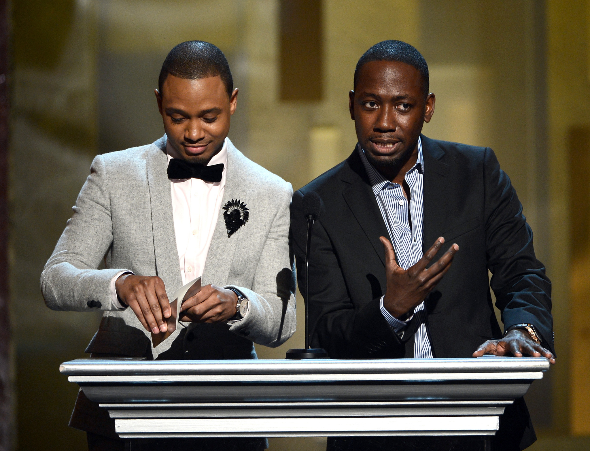 Lamorne Morris and Terrence Jenkins