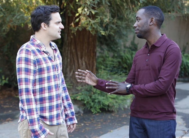 Still of Lamorne Morris and Jake Johnson in New Girl (2011)