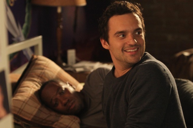 Still of Lamorne Morris and Jake Johnson in New Girl (2011)