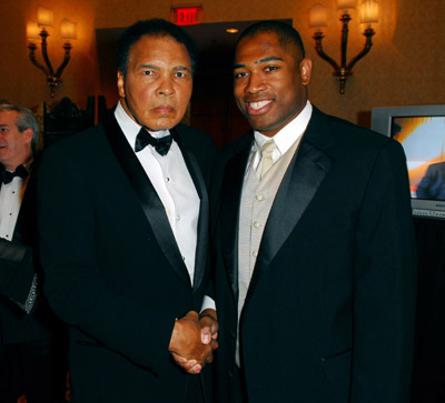 Muhammad Ali and Shaun Alexander