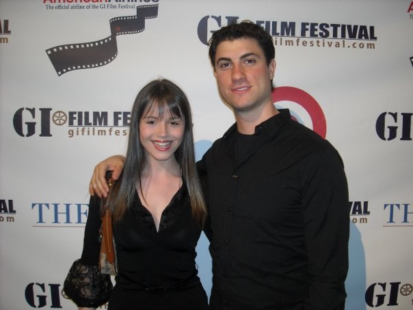Kether Donohue and Nick Gaglia at the HBO sponsored GI Film Festival.