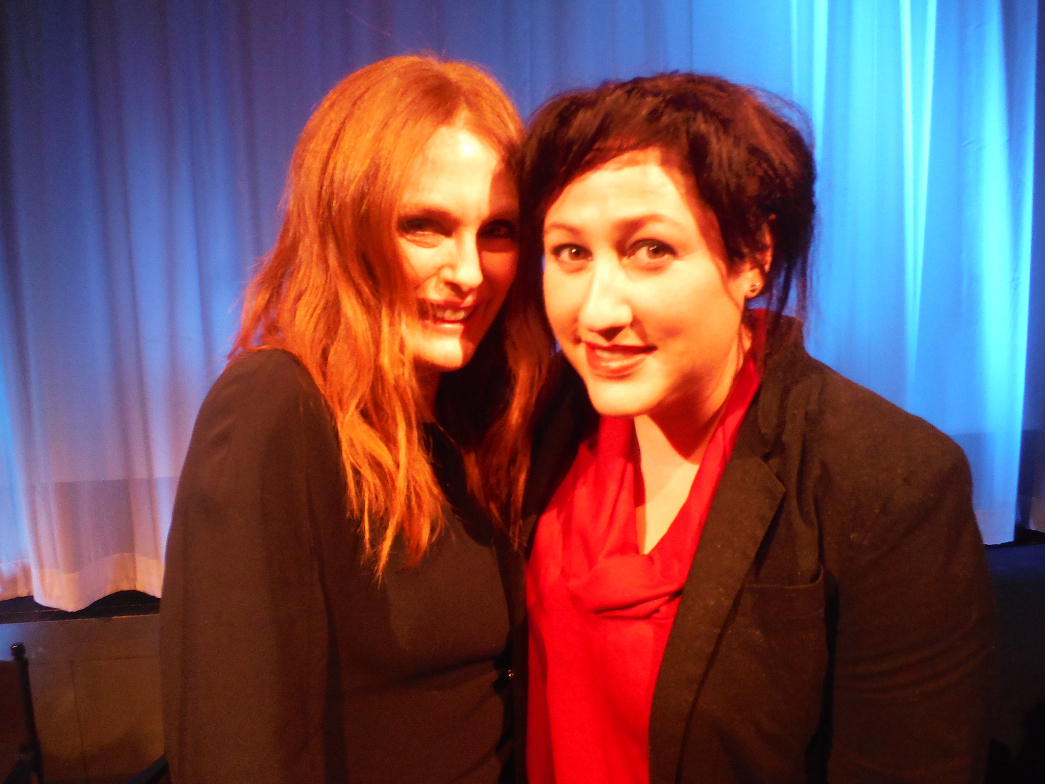 Julianne Moore, Tania Fisher at Academy pre-Oscars screening 