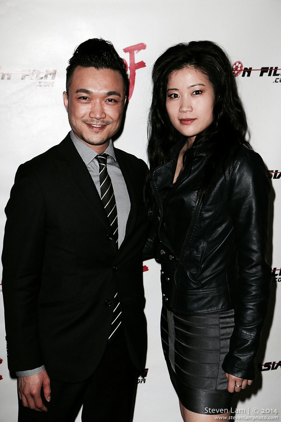 Norman Yeung and Jadyn Wong at HollyShorts/Asians On Film screening, TCL Chinese Theatre, Hollywood, 2014.