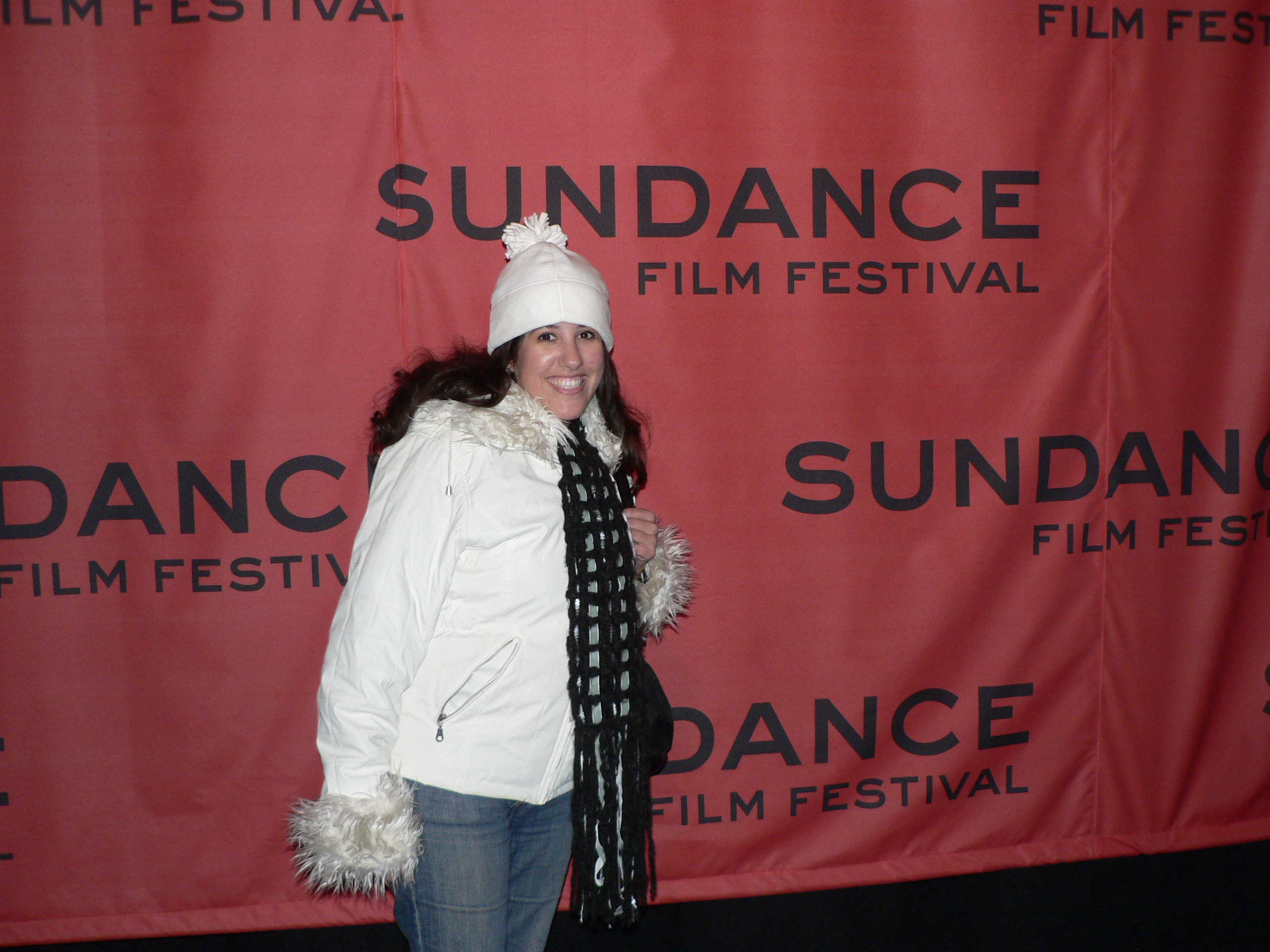 Maylen Calienes at the Sundance film festival