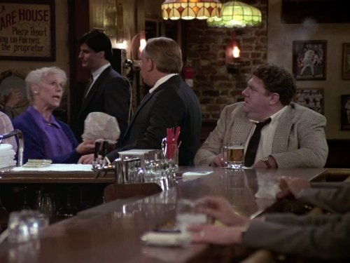Still of George Wendt in Cheers (1982)