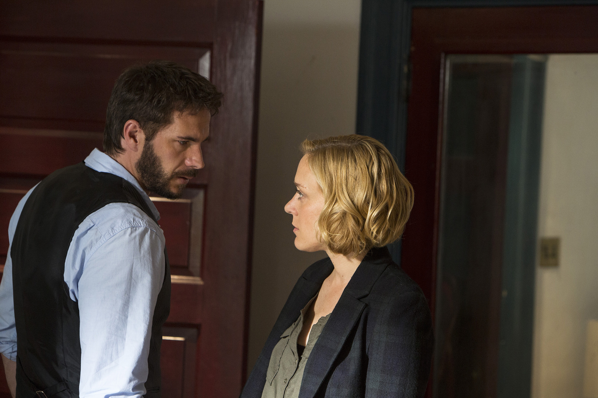 Still of Chloë Sevigny and James D'Arcy in Those Who Kill (2014)