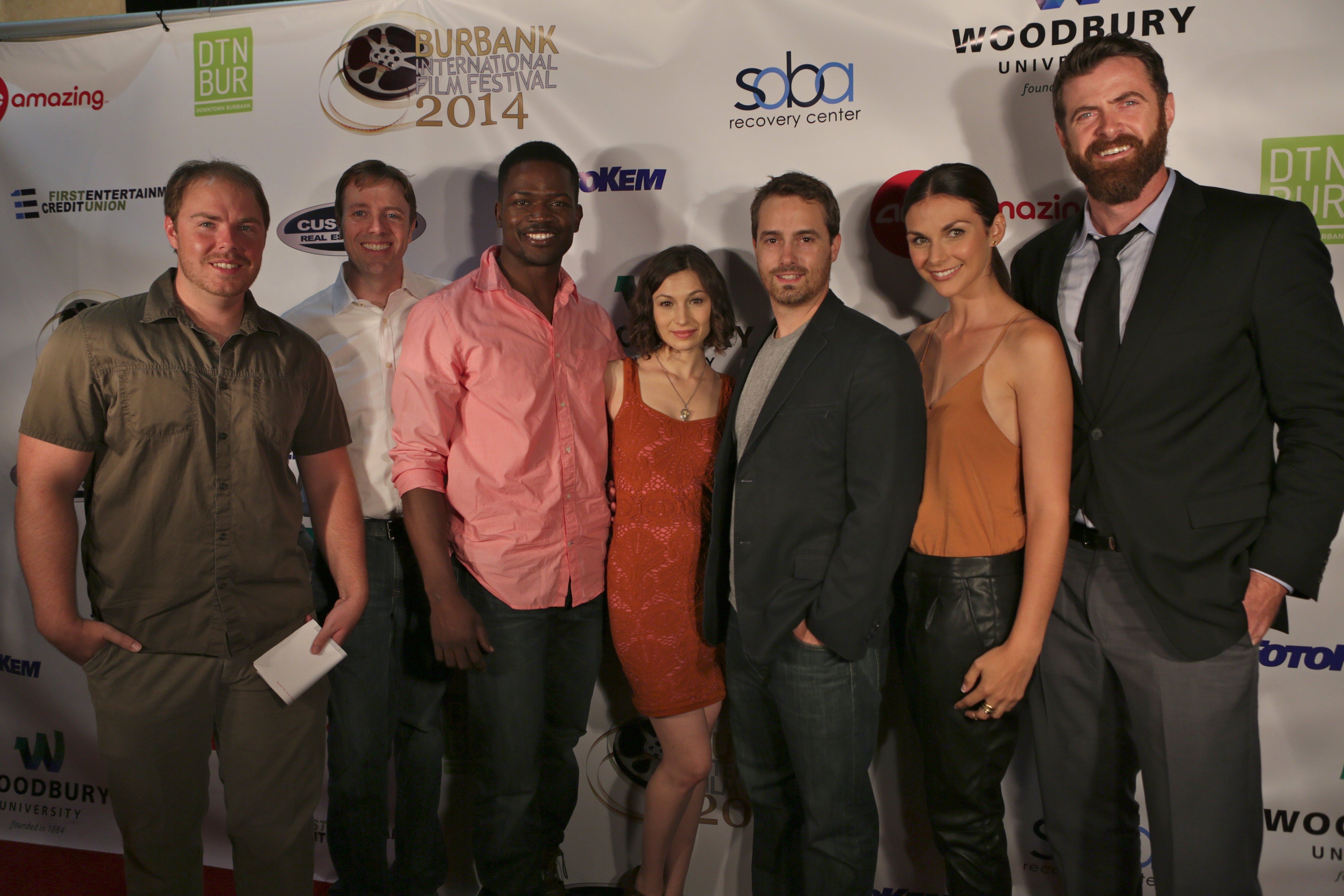 Casey Oberhansil, John Damien Ryan, Joberde Metellus, Alycia Grant, Jonathan Salemi, Ceri Bethan and Adam Marcinowski at event of Chasing the Past (2014)