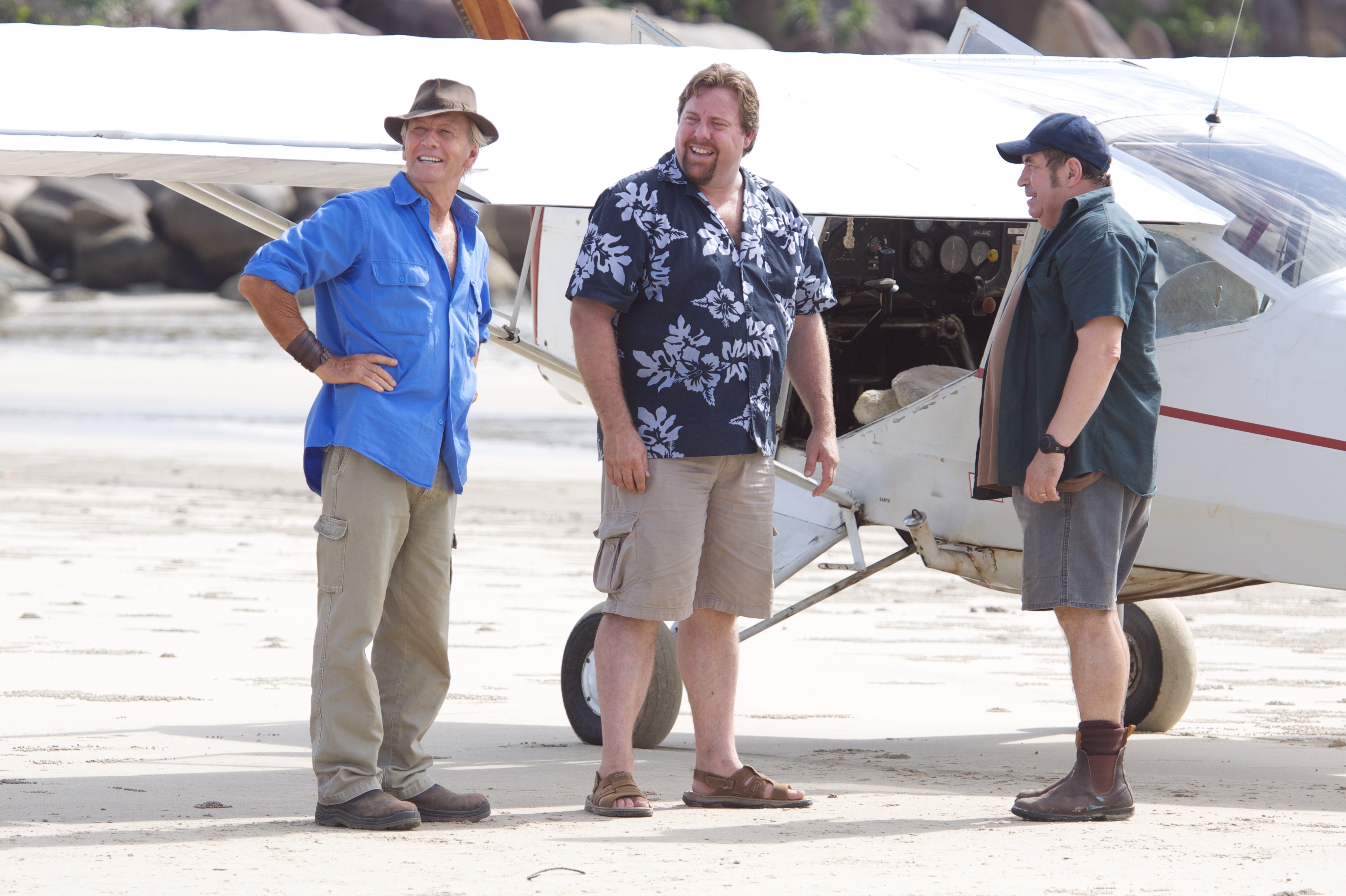 Paul Hogan, Roy Billing and Shane Jacobson in Charlie & Boots (2009)