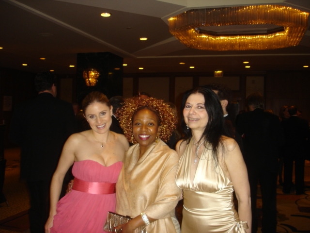 International Emmy's Ceremony 2008, Elise Falanga, Tsu Tsu Stanton