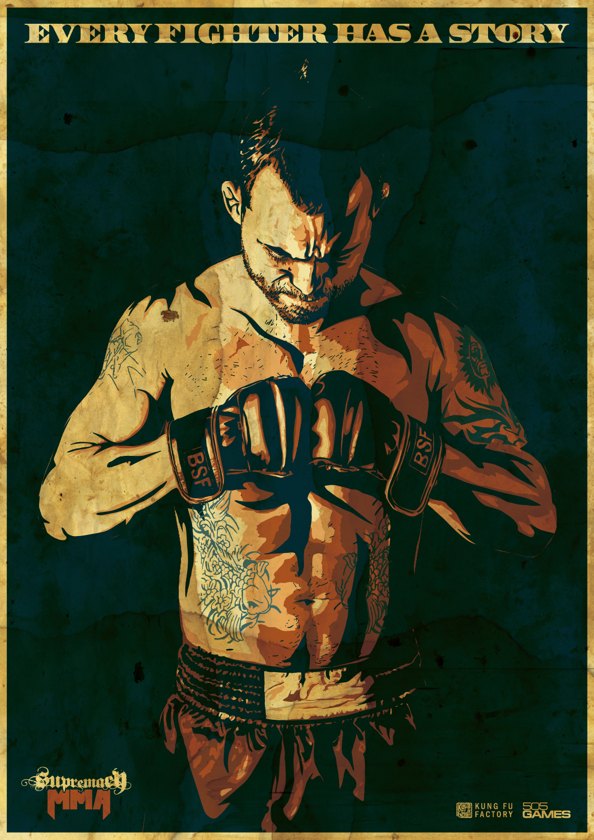 Jens 'Lil' Evil' Pulver is featured in the fighting sports game titled Supremacy MMA.