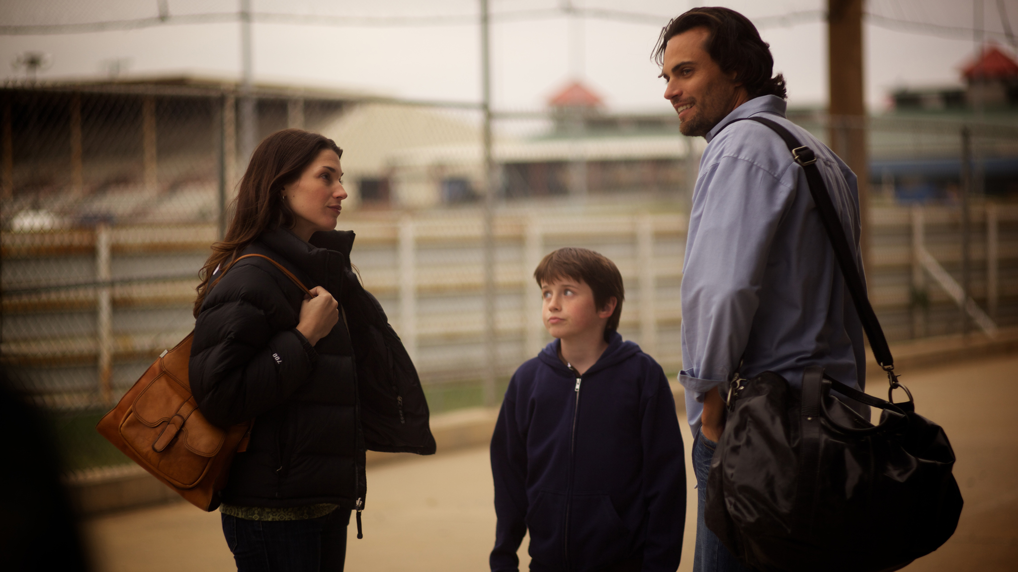 Still of Dorian Brown, Scott Elrod and Charles Henry Wyson in Home Run (2013)