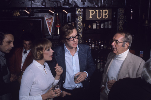 Michael Caine and Jim Backus on Michael's wedding day to Shakira