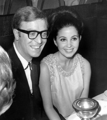 Michael Caine and Barbara Parkins 1966 Photo by Joe Shere