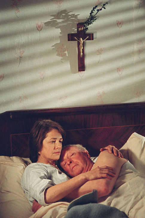 Still of Michael Caine and Charlotte Rampling in The Statement (2003)