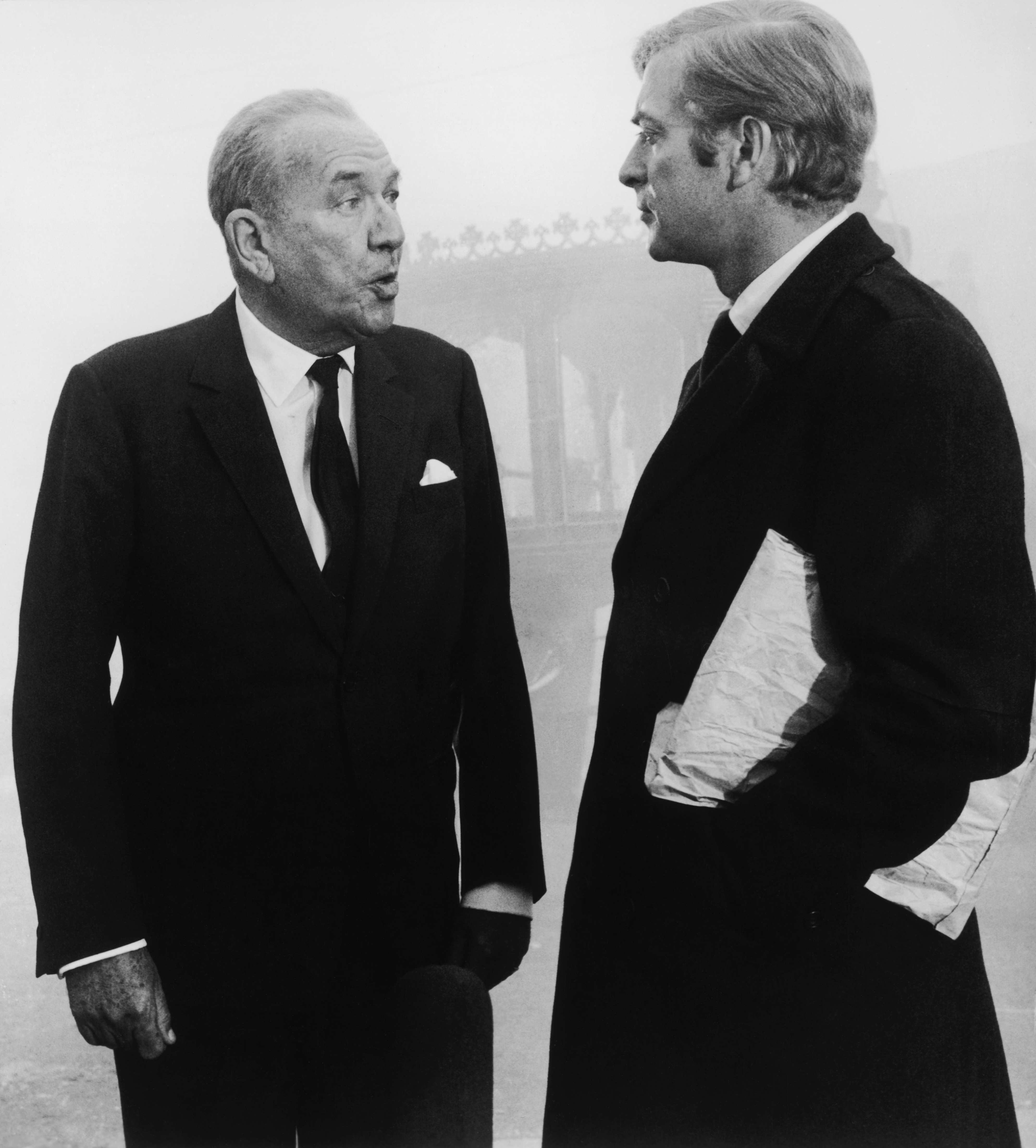 Still of Michael Caine and Noel Coward in The Italian Job (1969)