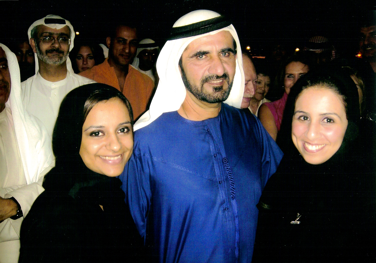 Nayla with Shk Mohammad Bin Rashid Al Maktoum Ruler of Dubai - UAE and Sheikha Khawla Al Thani of Qatar