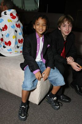Jaden Smith and Domenic Bove at event of The Pursuit of Happyness (2006)
