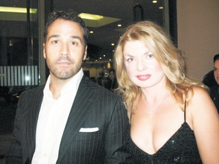 Adrienne Papp and Jeremy Piven