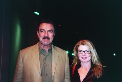 Adrienne Papp and Tom Selleck 2008