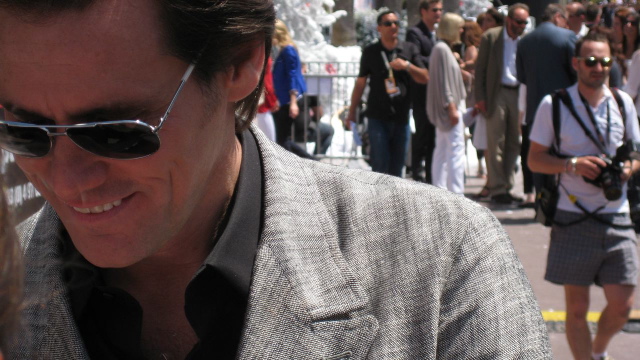 Adrienne Papp at the Cannes Film Festival, 2009, Jim Carrey