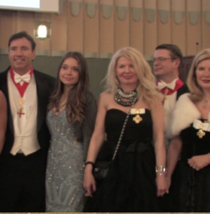 Sir Garth Fisher, MD, Neriah Fisher, Dame Adrienne Papp, Lady Michele Antaki