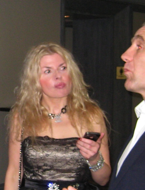 Adrienne Papp and Simon Hayes of Les Miserables, 2012 IPA Awards