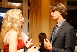 Director Jay Roach and Adrienne Papp, Caucus for Producers, Writers and Directors Award Dinner, December 2012