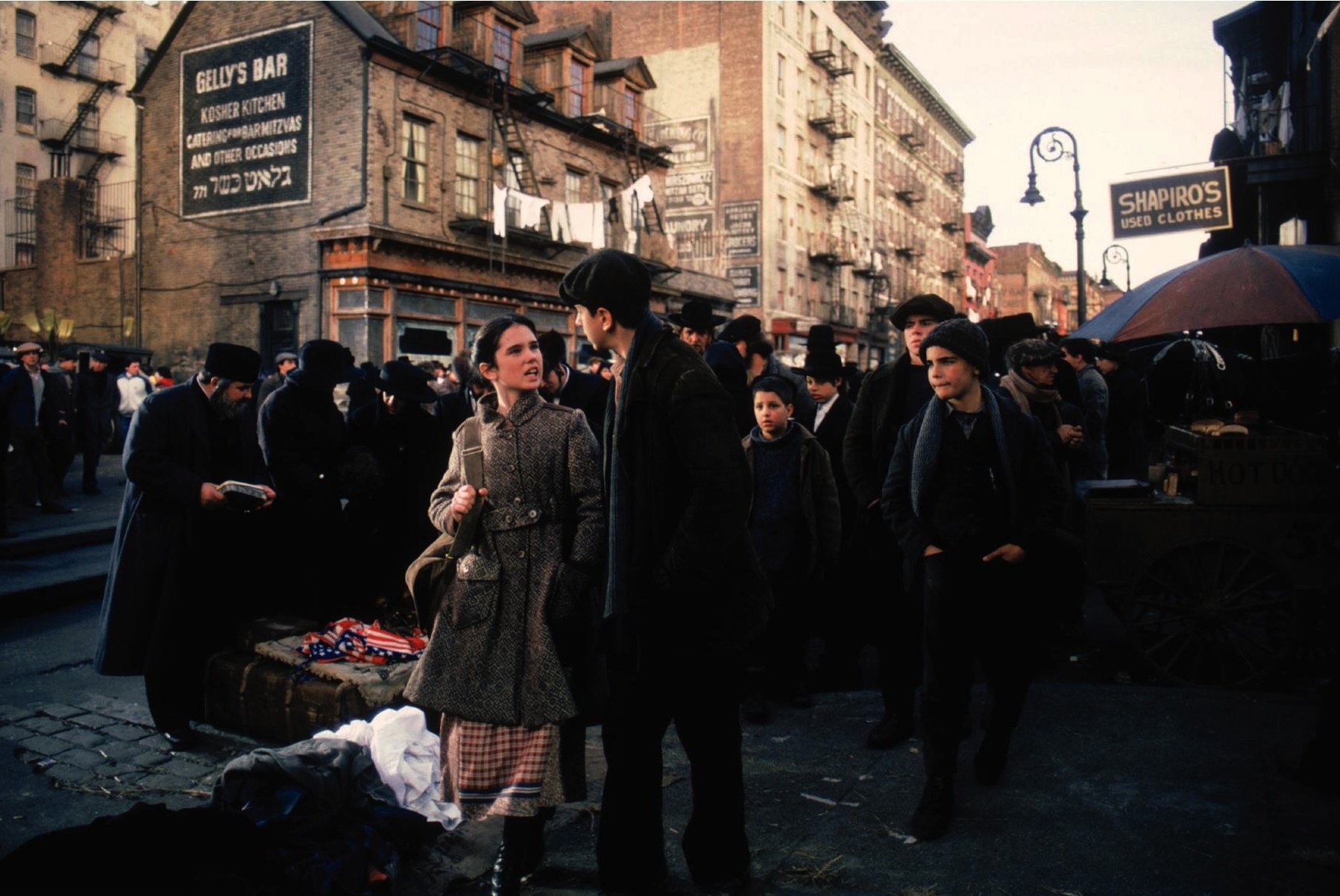 Still of Jennifer Connelly and Scott Schutzman Tiler in Karta Amerikoje (1984)