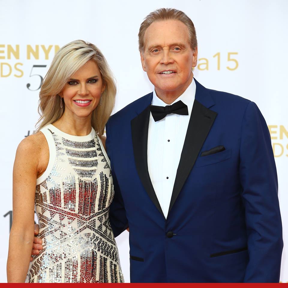 Faith Majors with husband Lee Majors attending the 55th Monte Carlo TV Festival Golden Nymph Awards