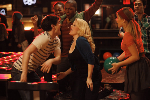 Still of Wesley Taylor, Leslie Odom Jr., Megan Hilty and Savannah Wise in Smash (2012)